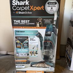 Shark CarpetXpert StainStriker deep carpet cleaner new in box