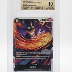 One Piece Sabo SR BGS 10 Pristine The Best Premium Booster Vol. 2