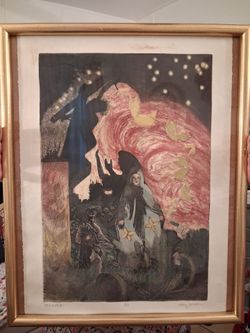 Rare Hilary Jameson Signed Limited Edition Print "I It Will Be" - 3/5 Framed
