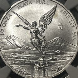 2018 HALF OUNCE SILVER LIBERTAD