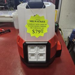 96091 Milwaukee 2144-20 Compact Site/ Flood Light Corded & M18 577045