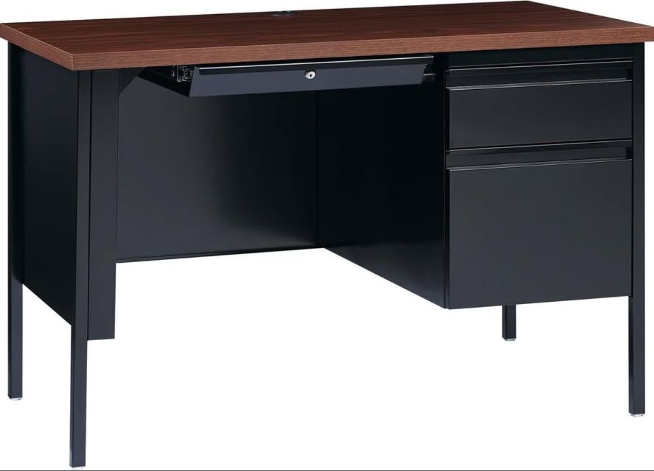 Black Office Desk