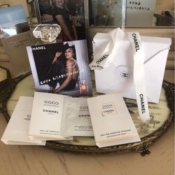 Chanel Parfum In A Sm Chanel Box W/ribbon .New