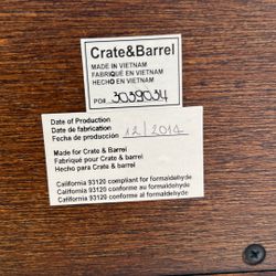 Crate & Barrel Cabinet