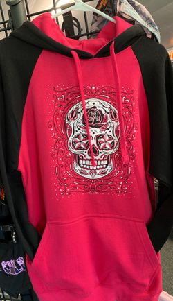 Skull Hoodie (Brand New) Ladies Sweatshirt