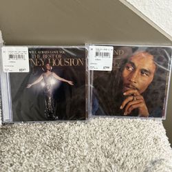 NEW CDs Bob Marley Whitney Houston Must Pick Up