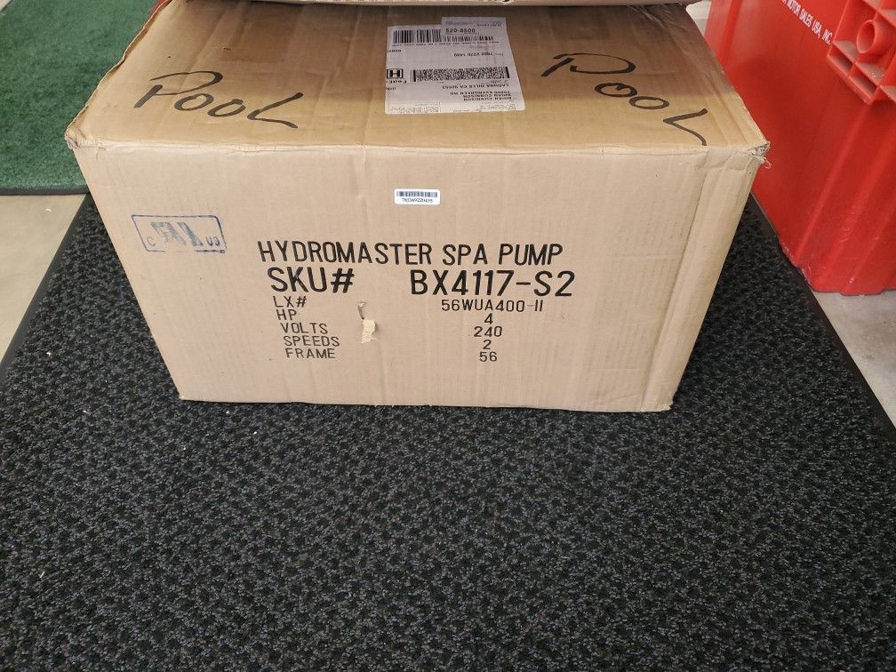 Hydromaster Spa/pool pump. NEW
