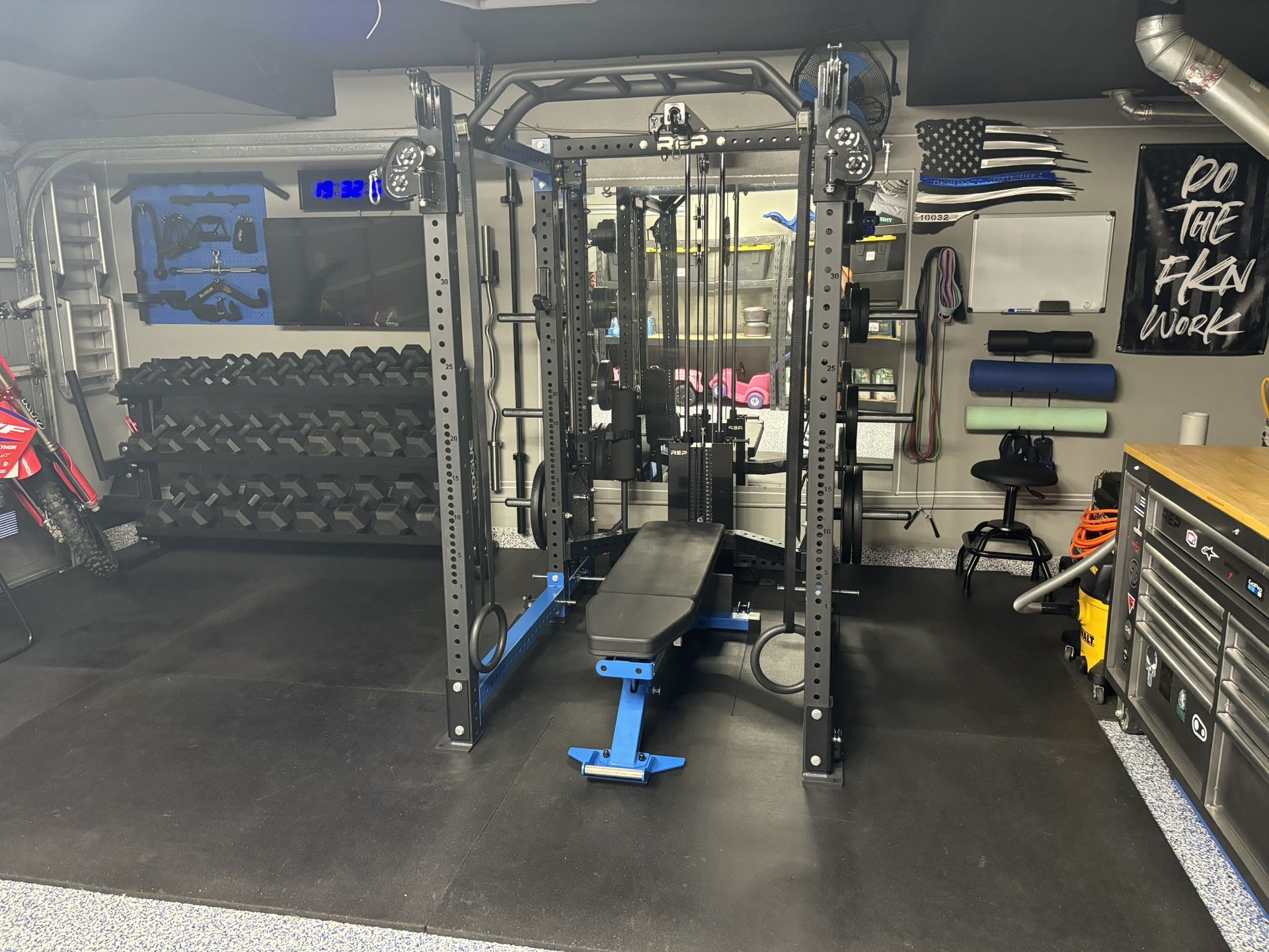 Rep Fitness Home Gym