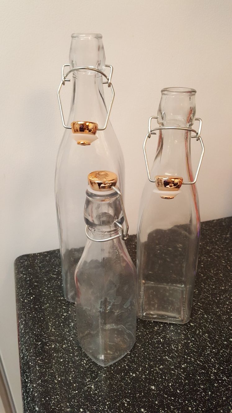 Oil and Vinegar decorative bottle set