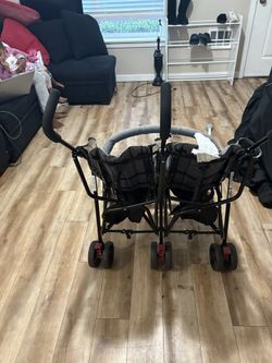 twin stroller