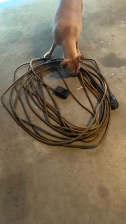 Extension ⚡️cord 🔌angle 📐 plug 125 volts / 50 amp/ for welder  ext.