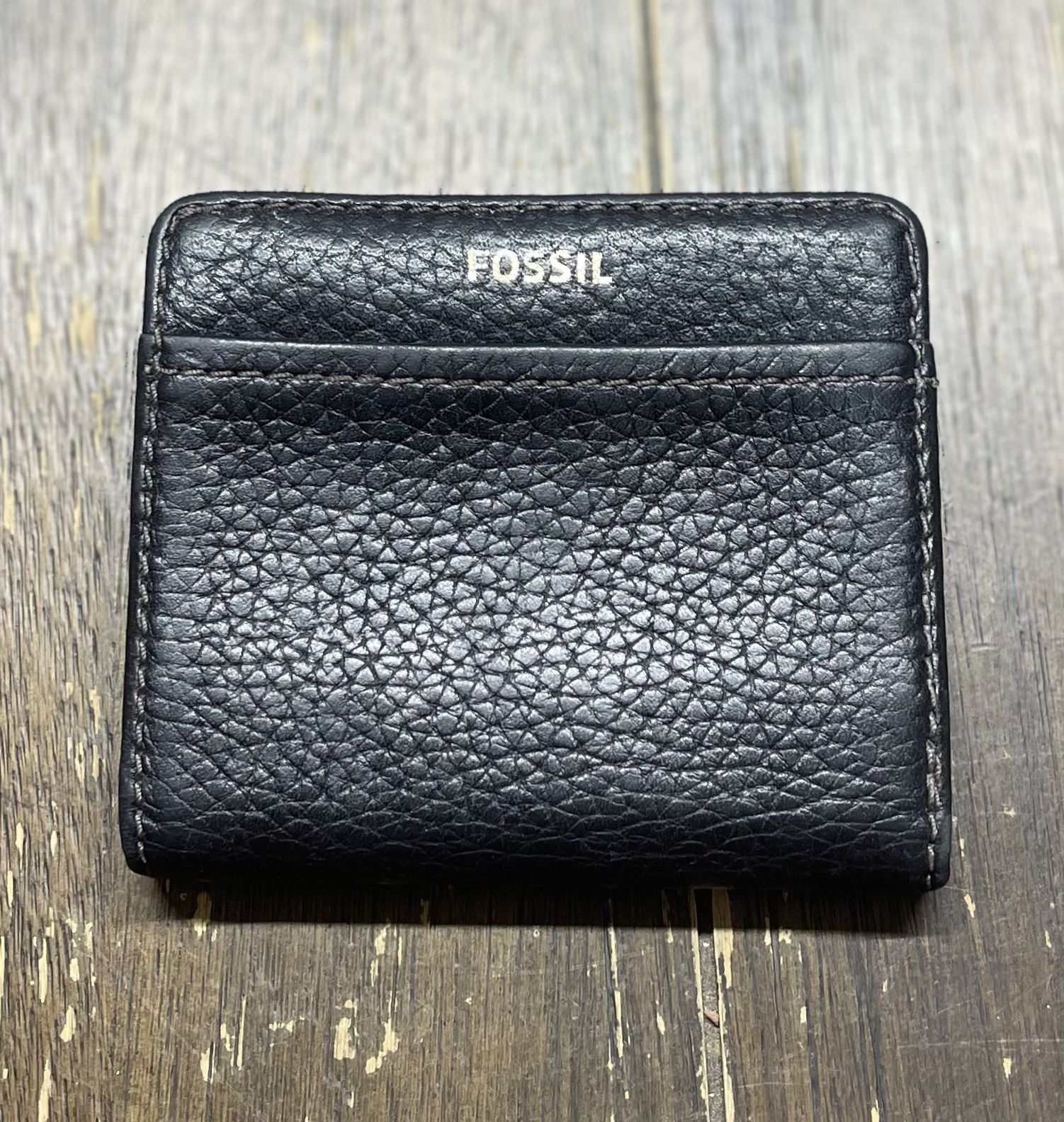 Fossil Small Wallet- Woman’s Black Leather