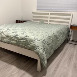 Queen Bed Frame And Mattress 