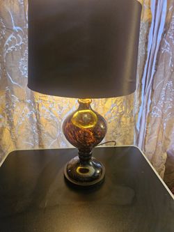 TORTOISE VINTAGE LAMP SET