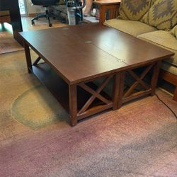 Sticky Mission Oak End Tables And Coffee Table 
