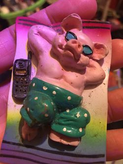 Vintage refrigerator magnet