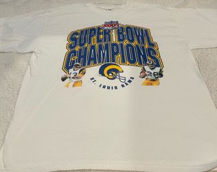 Vintage Gildan St. Louis Rams Super Bowl XXXIV Champions T-Shirt XL