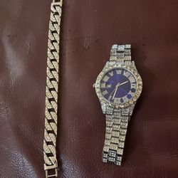 QUARTZ Watch/ Bracelet silver 