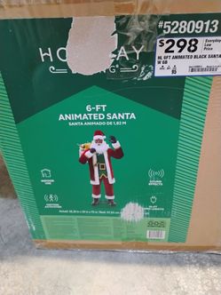 Christmas Black Santa