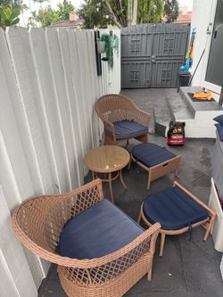 Juego de mueble de patio.!