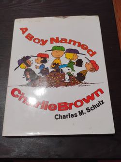 A Boy Named Charlie Brown By Charles M Schultz