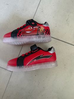 Lightening McQueen Light Up Shoes
