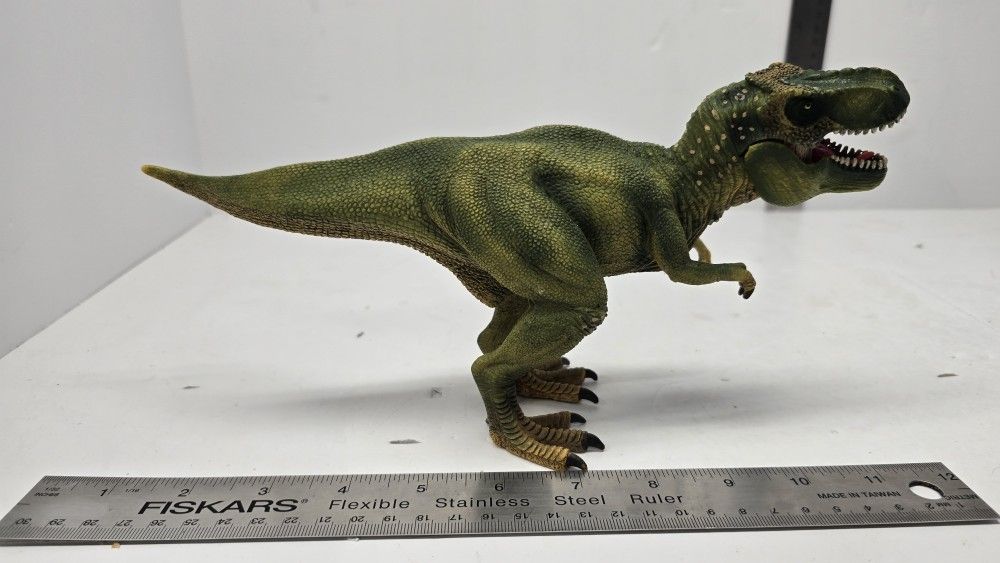 Schleich Tyrannosaurus Rex Dinosaur 2012 Retired Kids Dino Toy Action Figure Man Cave Collectible