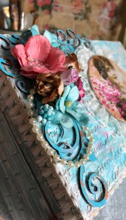 Decorative Altered cute Box.