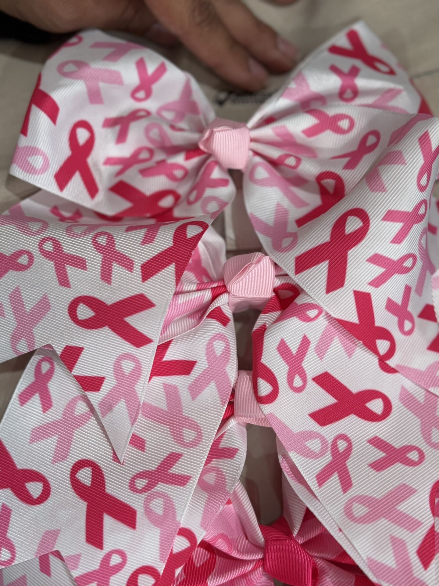 Breast Cancer Awareness Bows
