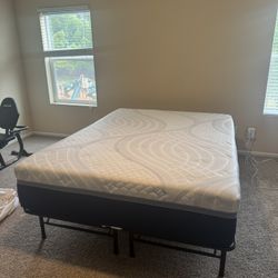 Queen Mattress And Bed Frame For Sale