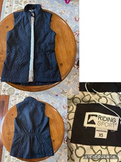 Riding Sport Quilted Vest Size XS