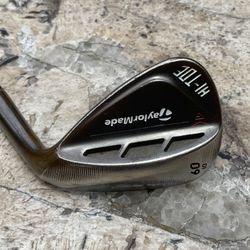 TaylorMade Hi-Toe Raw 60 10 Lob Wedge Milled Grind Dynamic Gold S300 Stiff