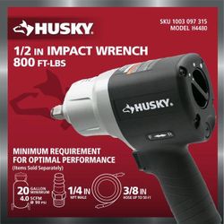 Husky 1/2in impact wrench