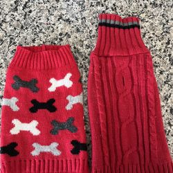 Set Of Two Sweaters For Doggie