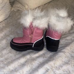 Baby Girl Snow Boots 