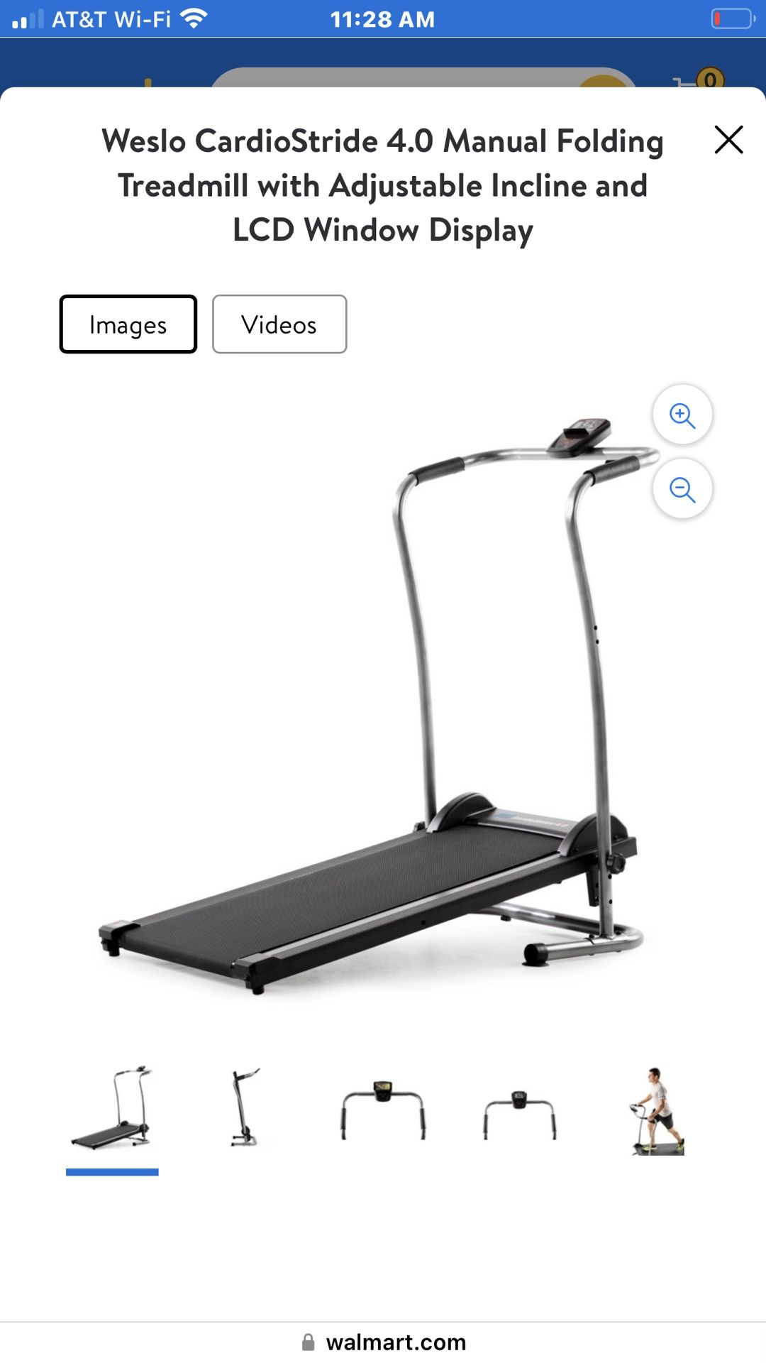 Treadmill, Cardio Stride