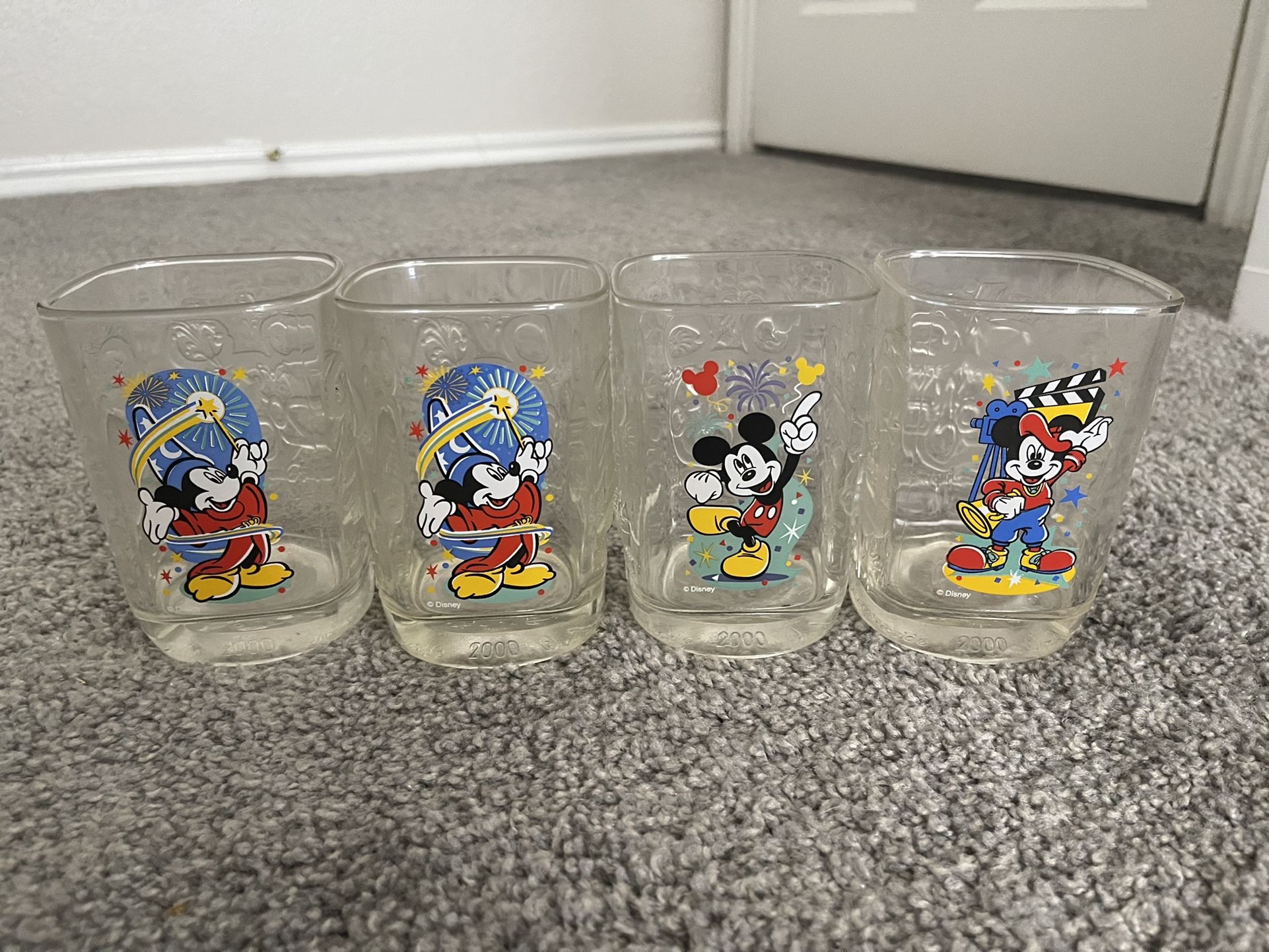 2000 Disney Celebration Glasses