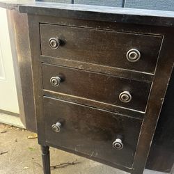 Vintage Sewing Cabinet