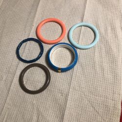 Lot Of 5 Bangle Bracelets