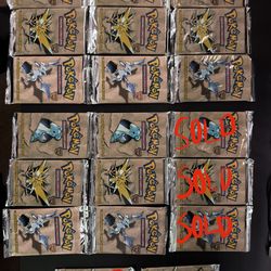 (Read Below!) Pokemon Vintage Fossil Unlimited Booster Packs