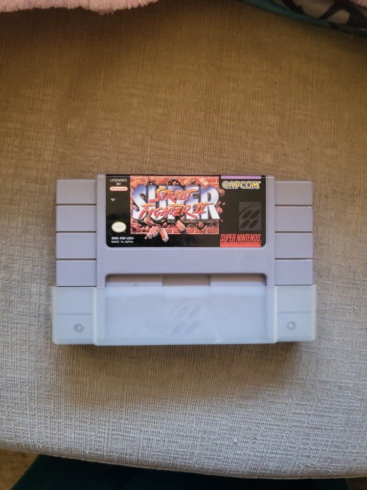 Super Street Fighter 2 For Super Nintendo 