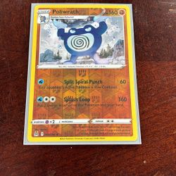 Poliwrath Pokémon Card 
