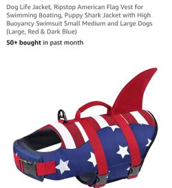 Dog life jacket size L