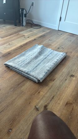 Blue rug 5x7