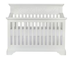 Baby Cache  Haven Hill Lifetime 4-in-1 Convertible Crib, White