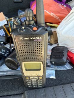 Motorola police scanner XTS 5000