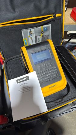 DYMO XTL 500 Label Maker with Case