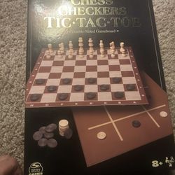 Chess/checkers/Tic Tac Toe