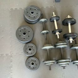 Dumb Bells And Misc. Weights