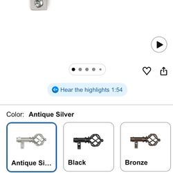 Silver Curtain Rods For Windows 